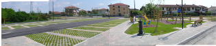 Parcheggio e area giochi